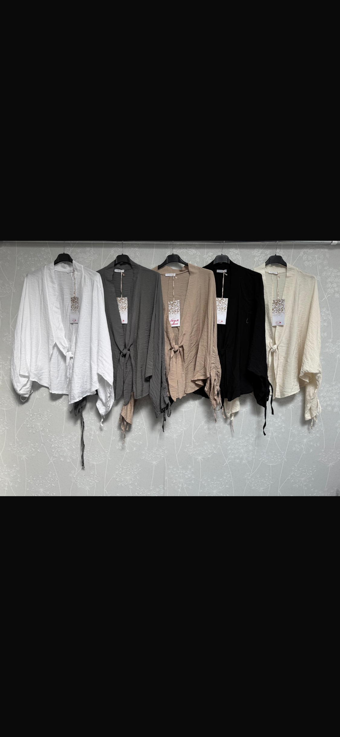 Bindebluse Acqua