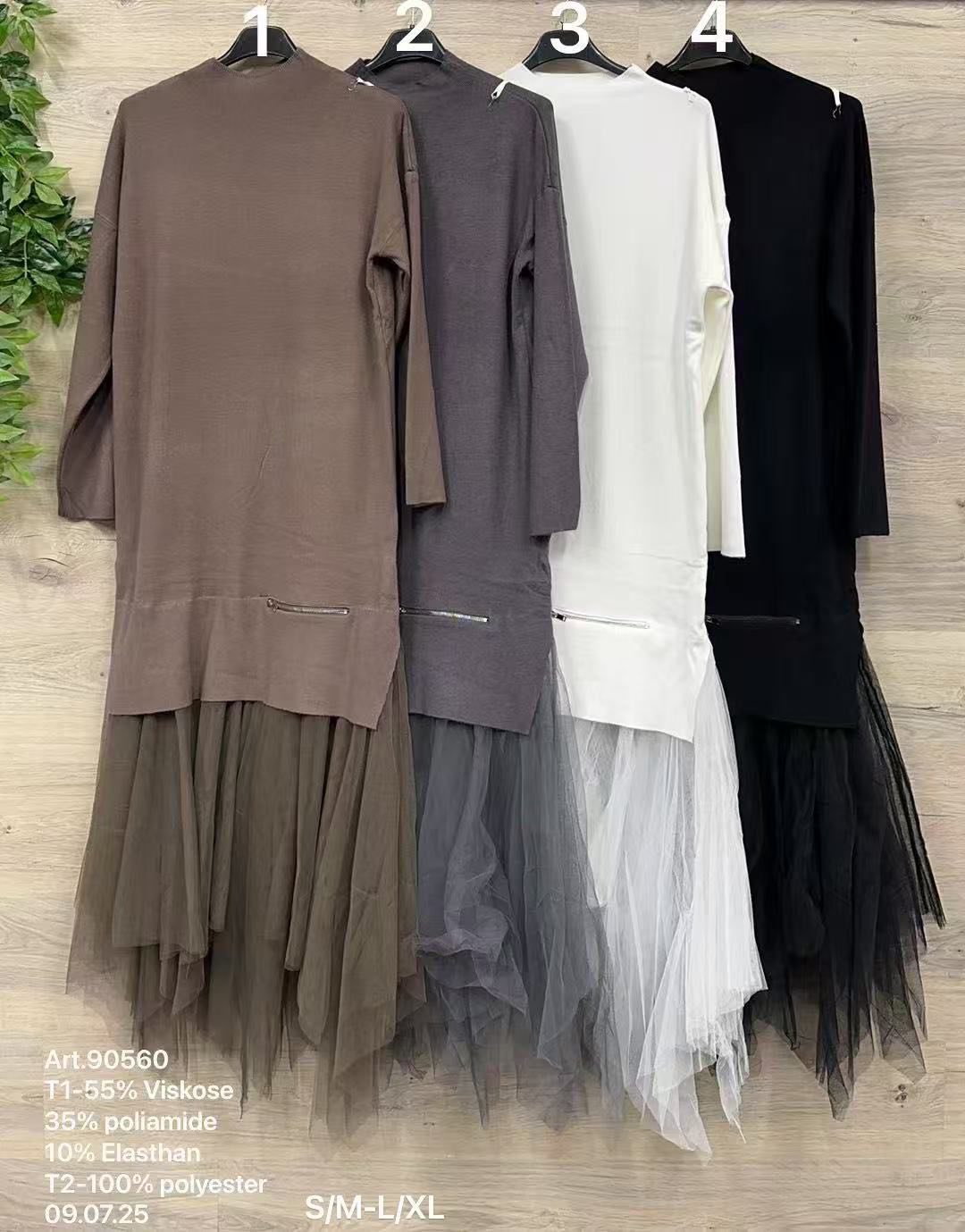 Hebst Tüllkleid in Klein und Goß