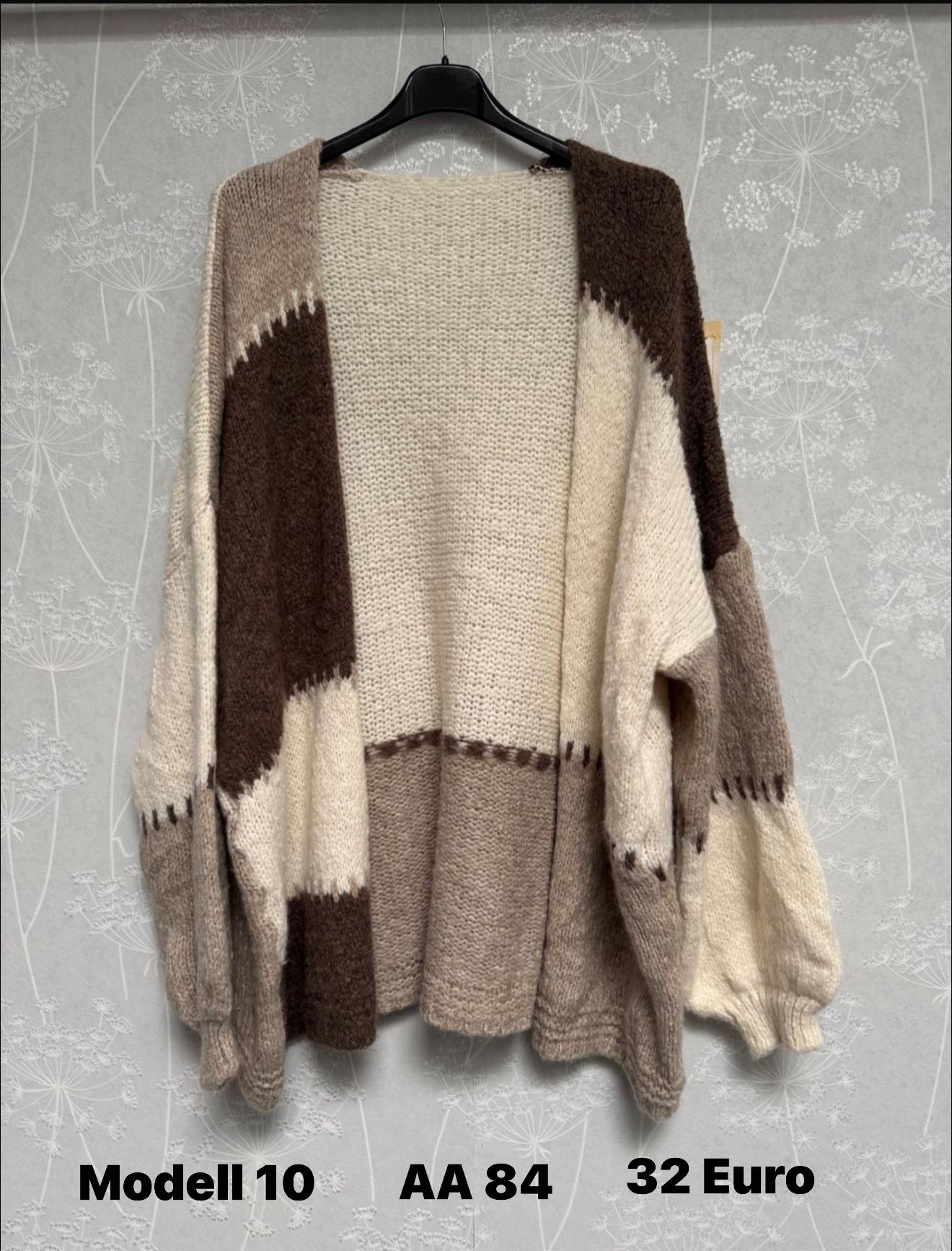 Strickjacke mit tollem Farbmuster