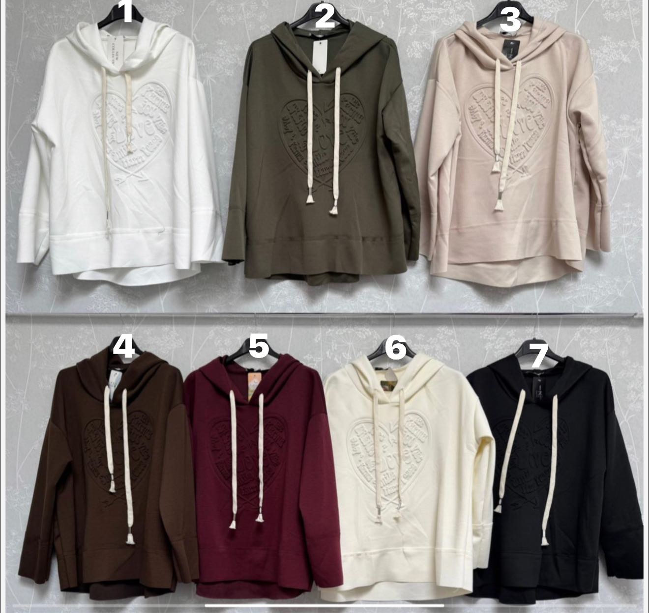 Hoodysweater Herz