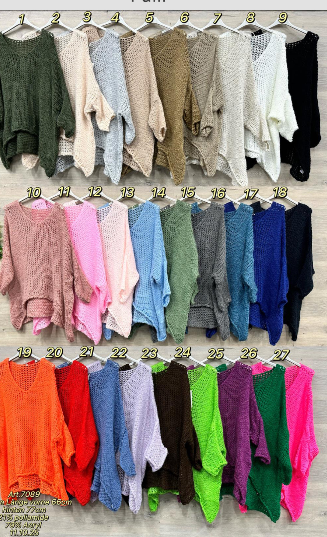 😍😍NEUE FARBEN😍😍GROBSTRICKPULLI SELMA