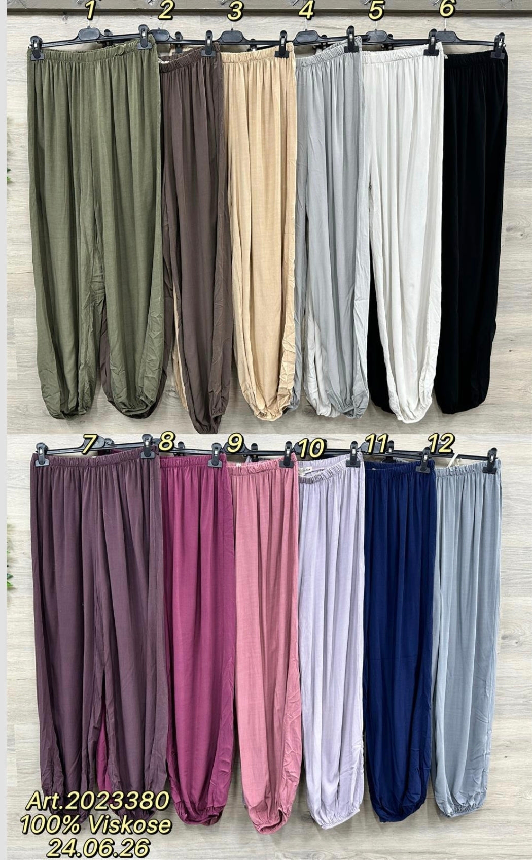 Luftige Viskose Hose Im angesagten Look