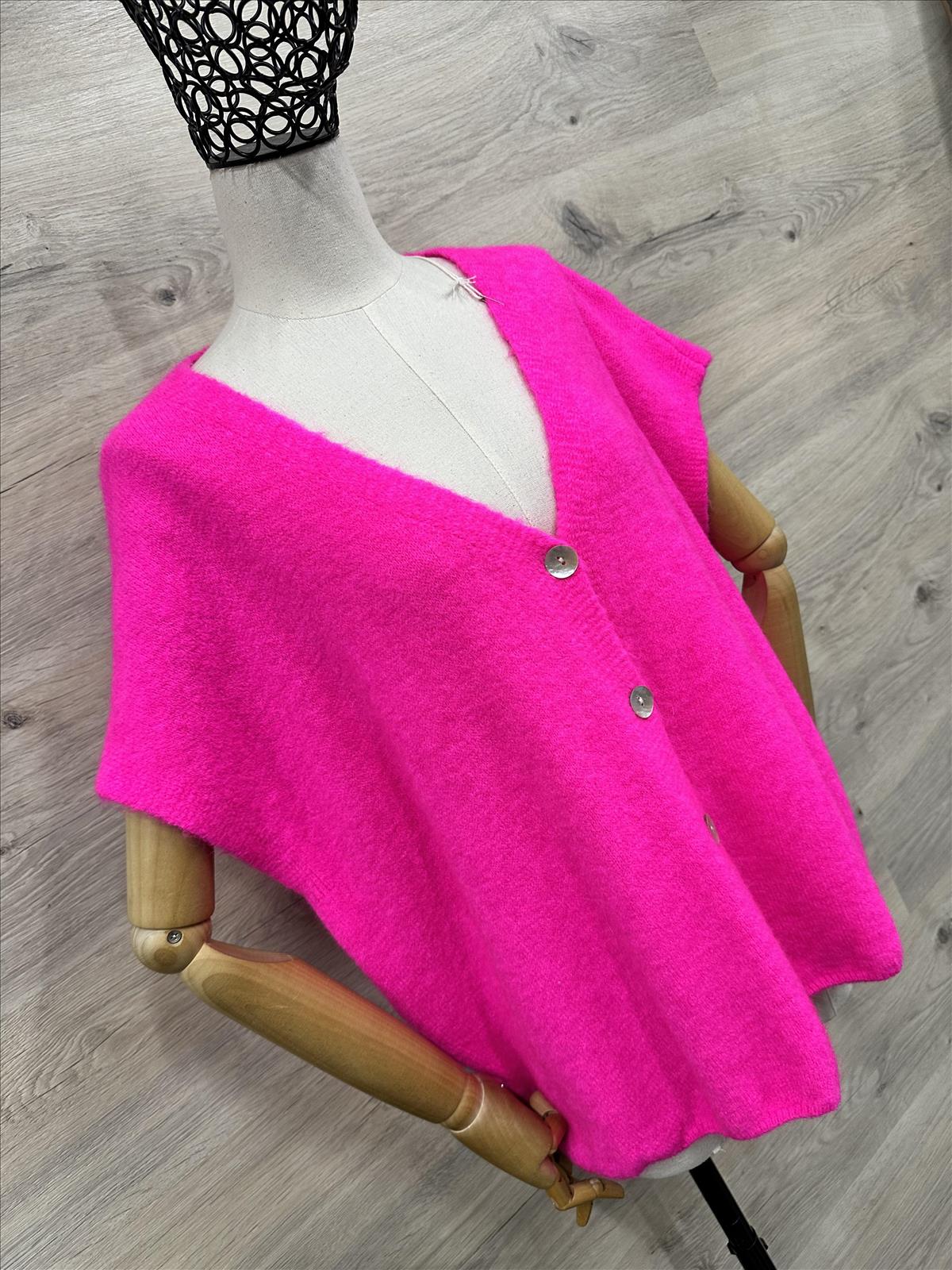 ❤️ Weste Eva - Kurzarm Cardigan - Must Have der Saison ❤️