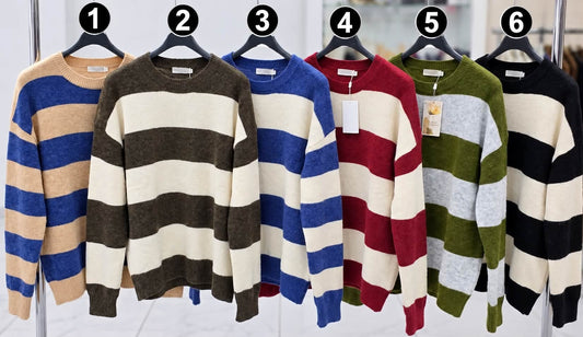 Blockstreifen Pullover❣️