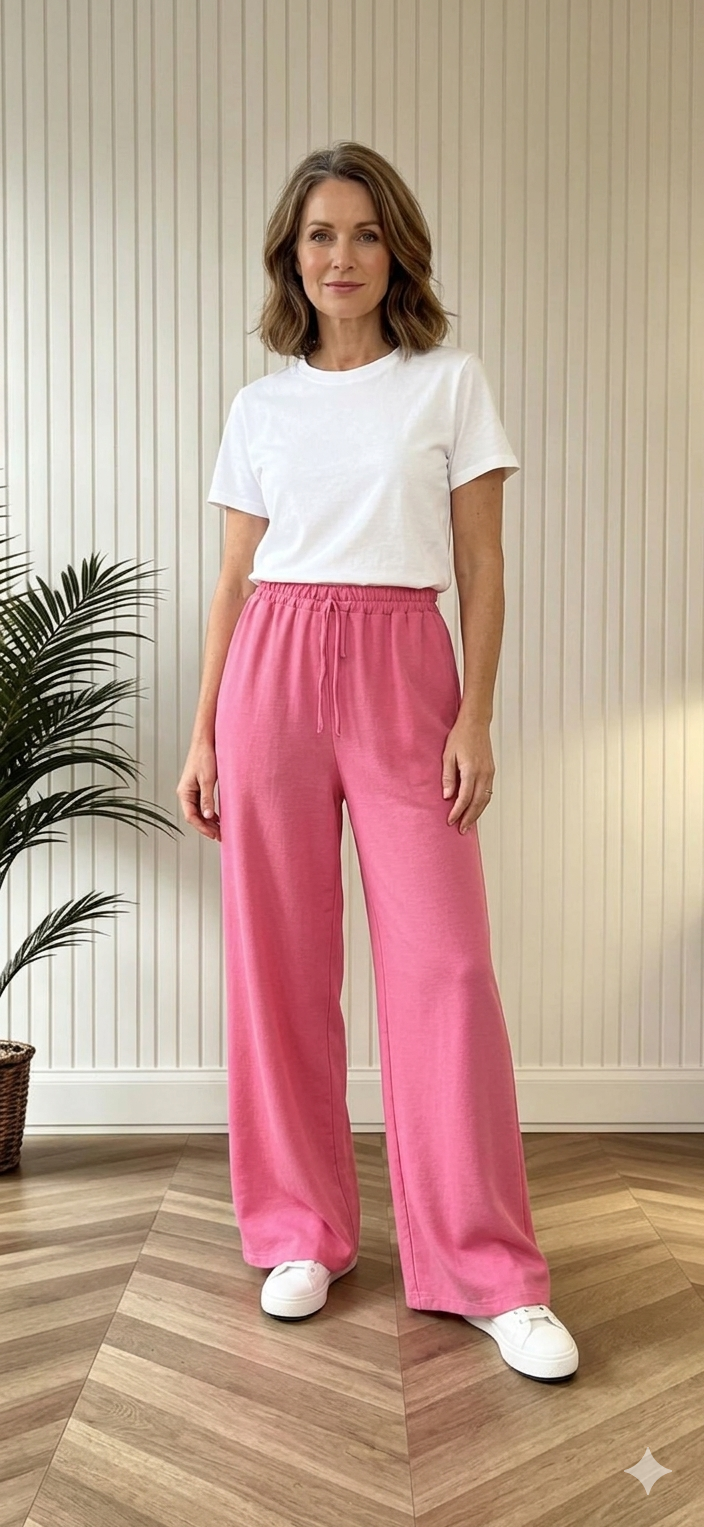 Jogpants wideleg bis Gr.44
