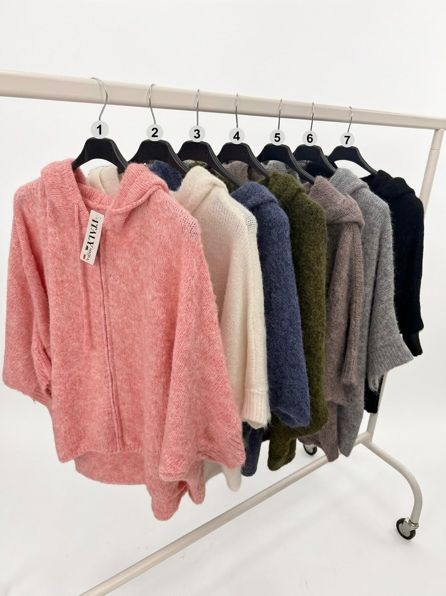 HOODIE-JACKE „COZY ZIP“