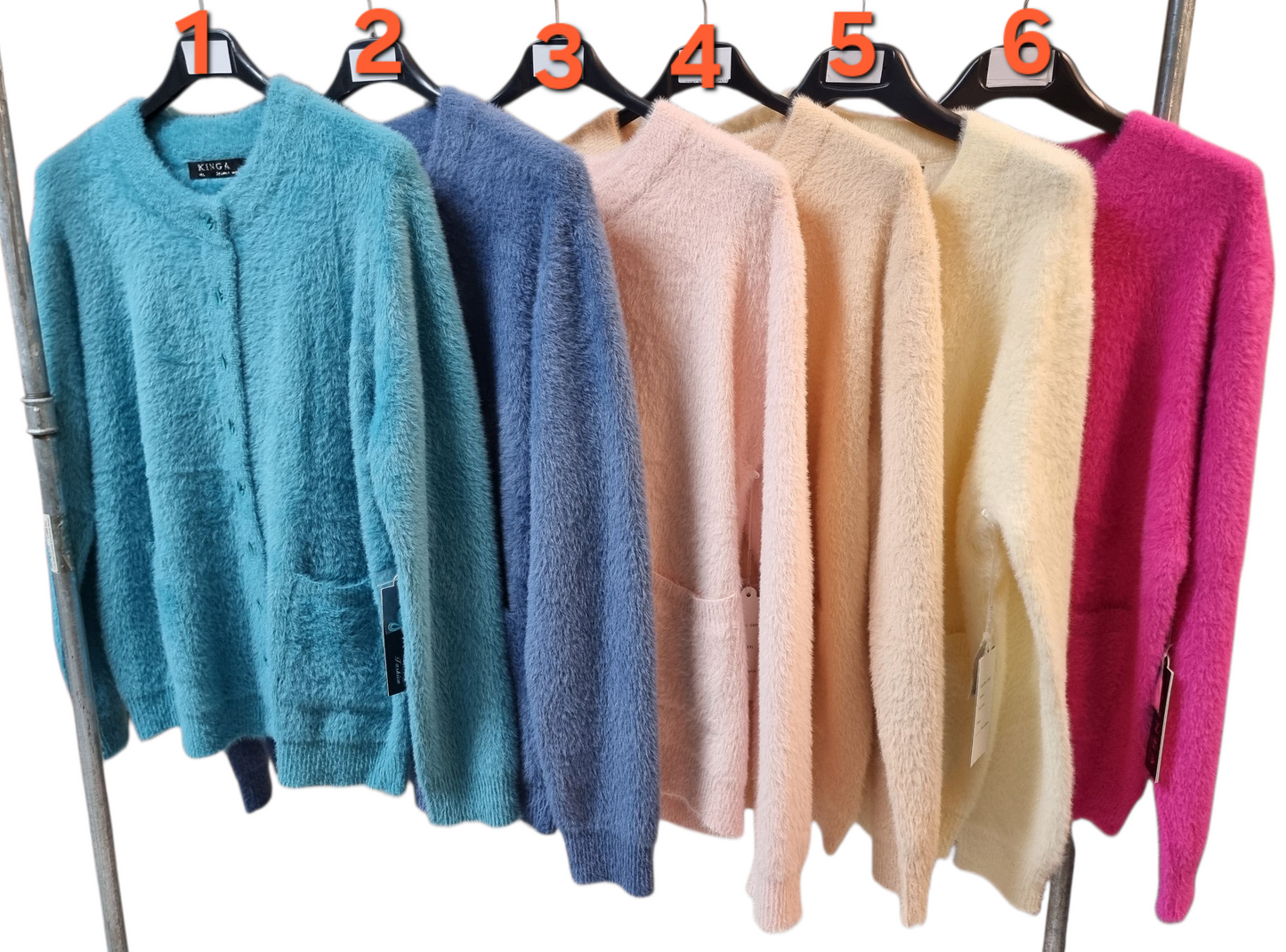 KUSCHEL STRICKJACKE Carla zum Schnäppchenpreis.😘👍😁