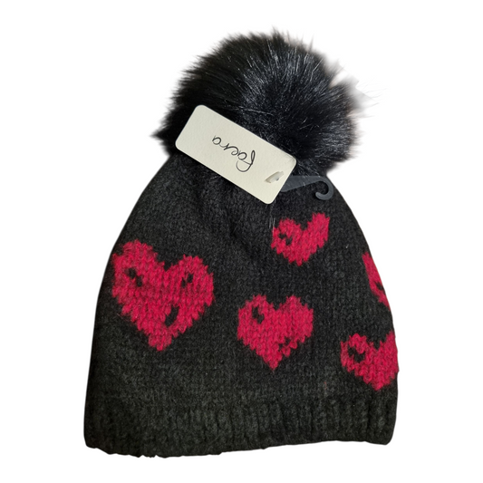 Bommelmütze "Herz"
