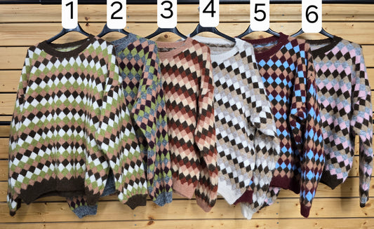 Strickpullover mit Rautenmuster
nur 32,00 €❤️