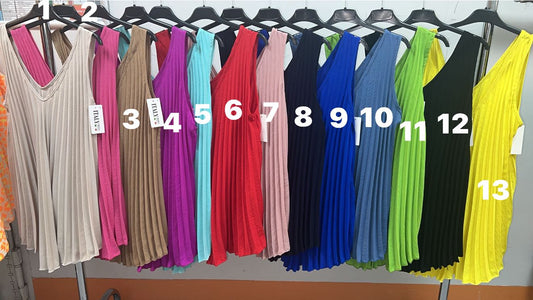 Plissee Top bis 48