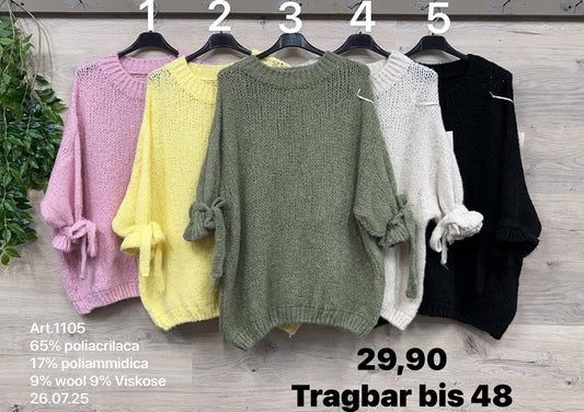 ❤️ Schleifchen Pulli 36-48 ❤️