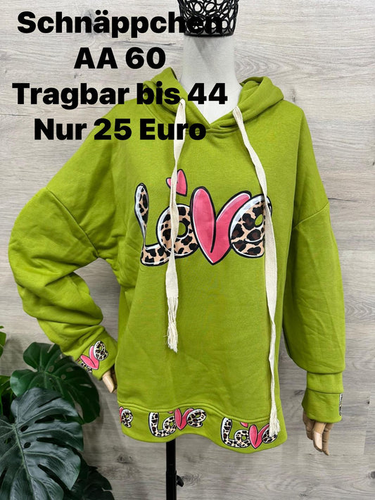 Love Hoody 36-44