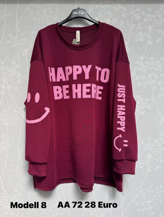 ❤️ Happy Smiley Pullover ❤️