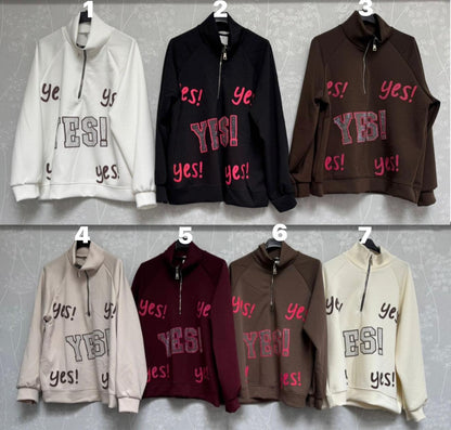 YES Sweater 36-44