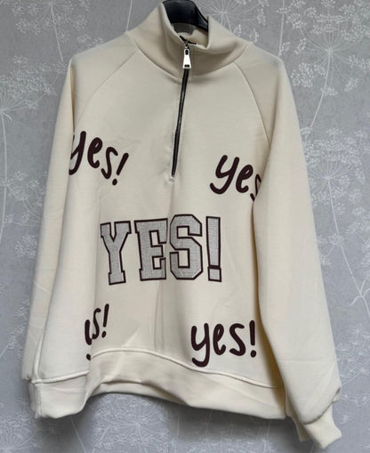 YES Sweater 36-44