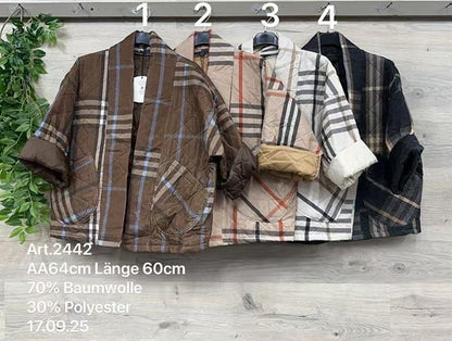 Karo Trend Jacke
