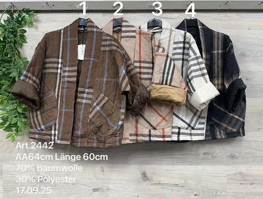 Karo Trend Jacke