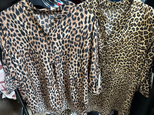 Leopard Bluse