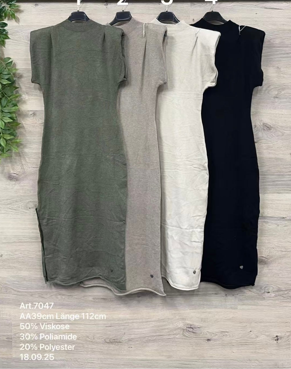 Everyday Comfort Dress – Weiches Strickkleid