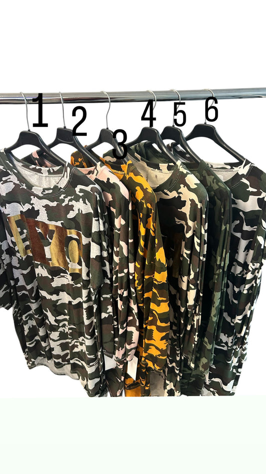 Camouflage Longshirt