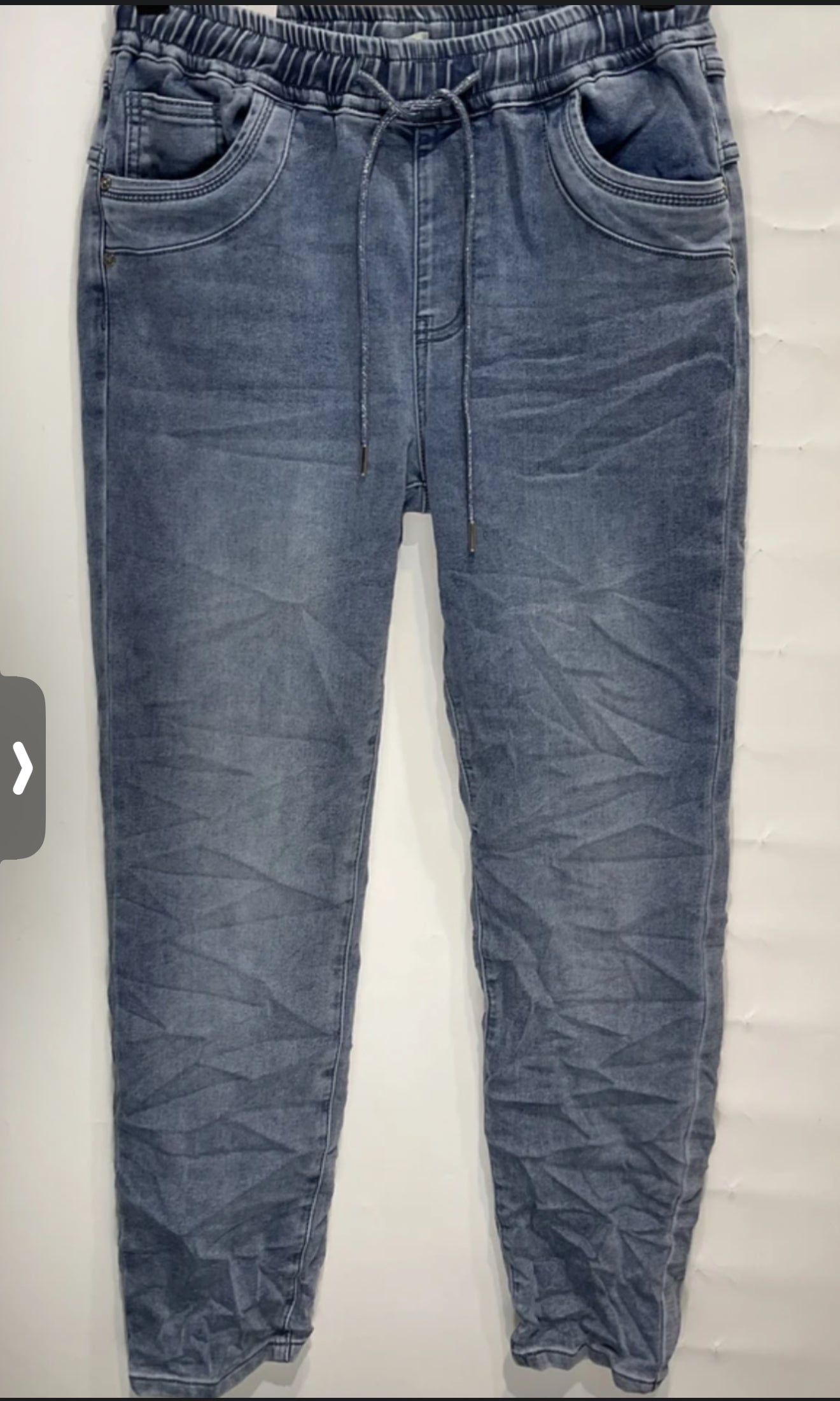 KAROSTAR Wohlfühlhose im Jeans-Look