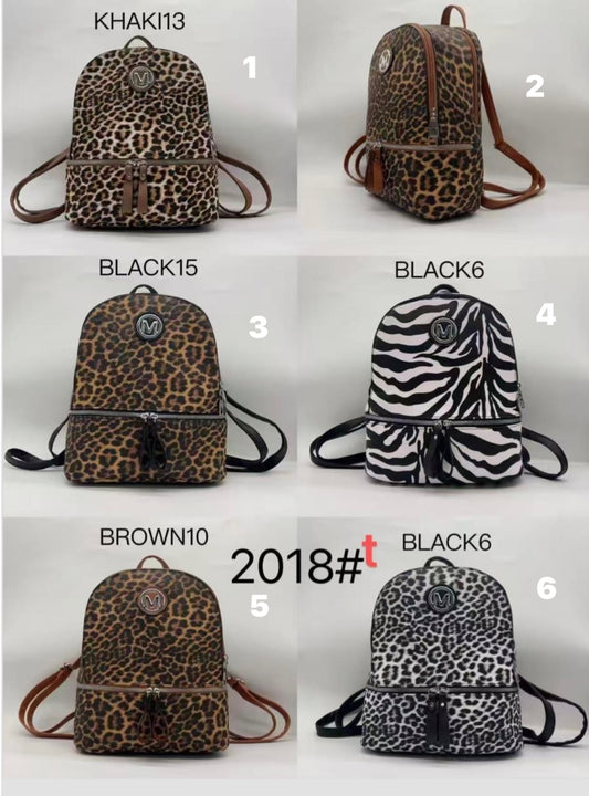 Tierprint Fashion Rucksack