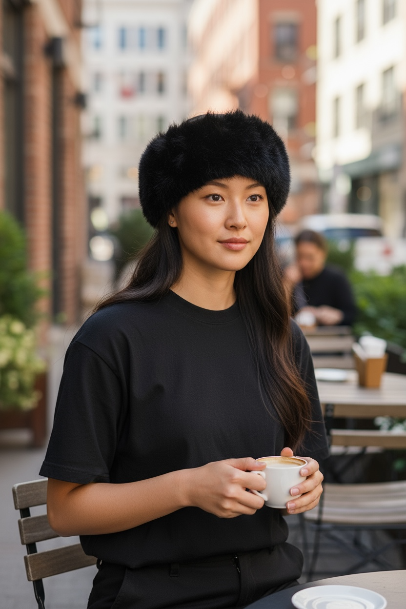 Fluffy Love Stirnband