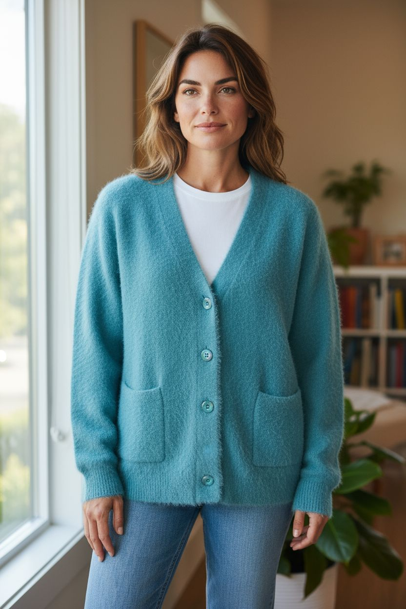 KUSCHEL STRICKJACKE Carla zum Schnäppchenpreis.😘👍😁