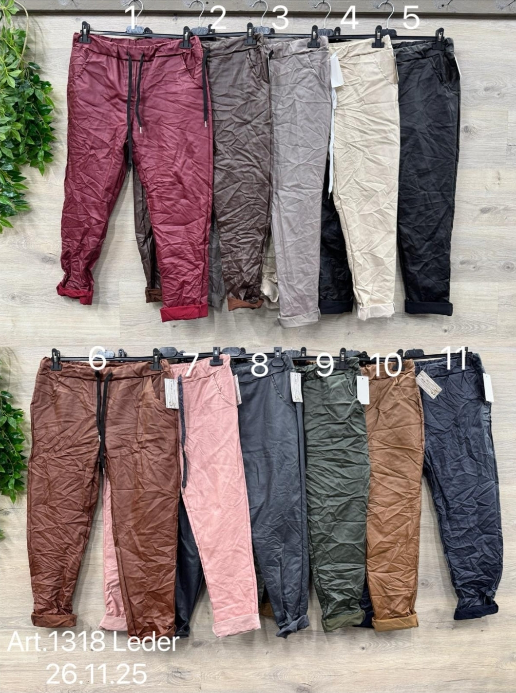 Kunstleder Hose💥 Black Deals Week 💥