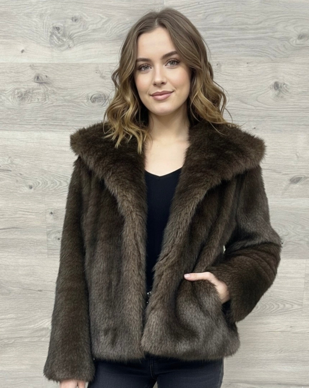 Felljacke Sarah (vegan)