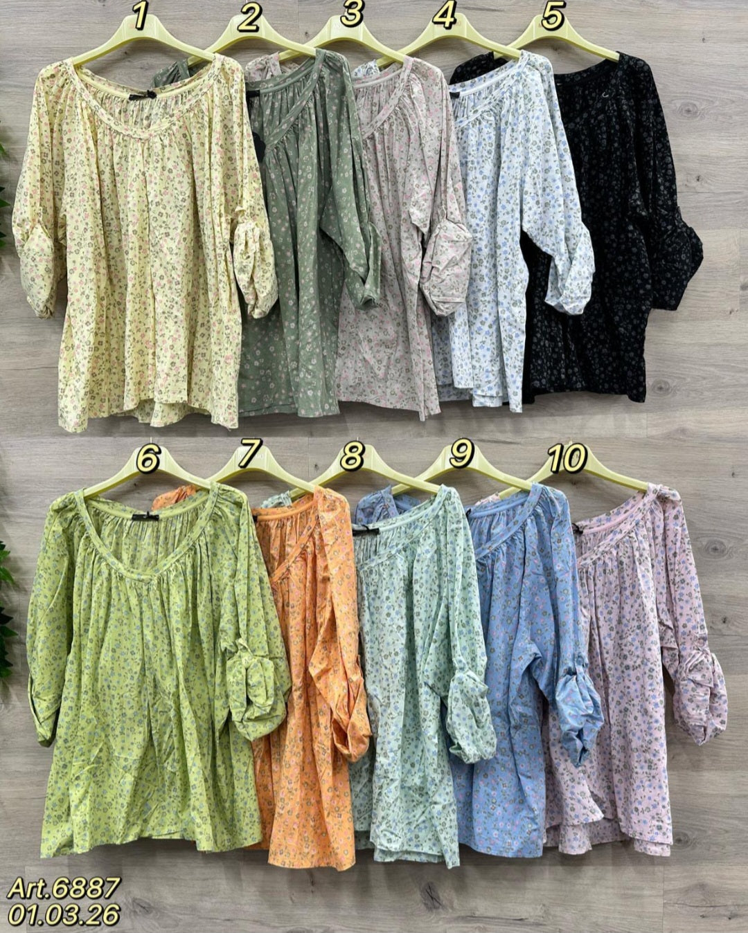 Bluse lil' Flowers🌺zum Sonntagsschnapper 😘🙏👍