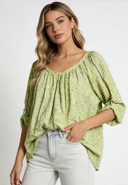 Bluse lil' Flowers🌺