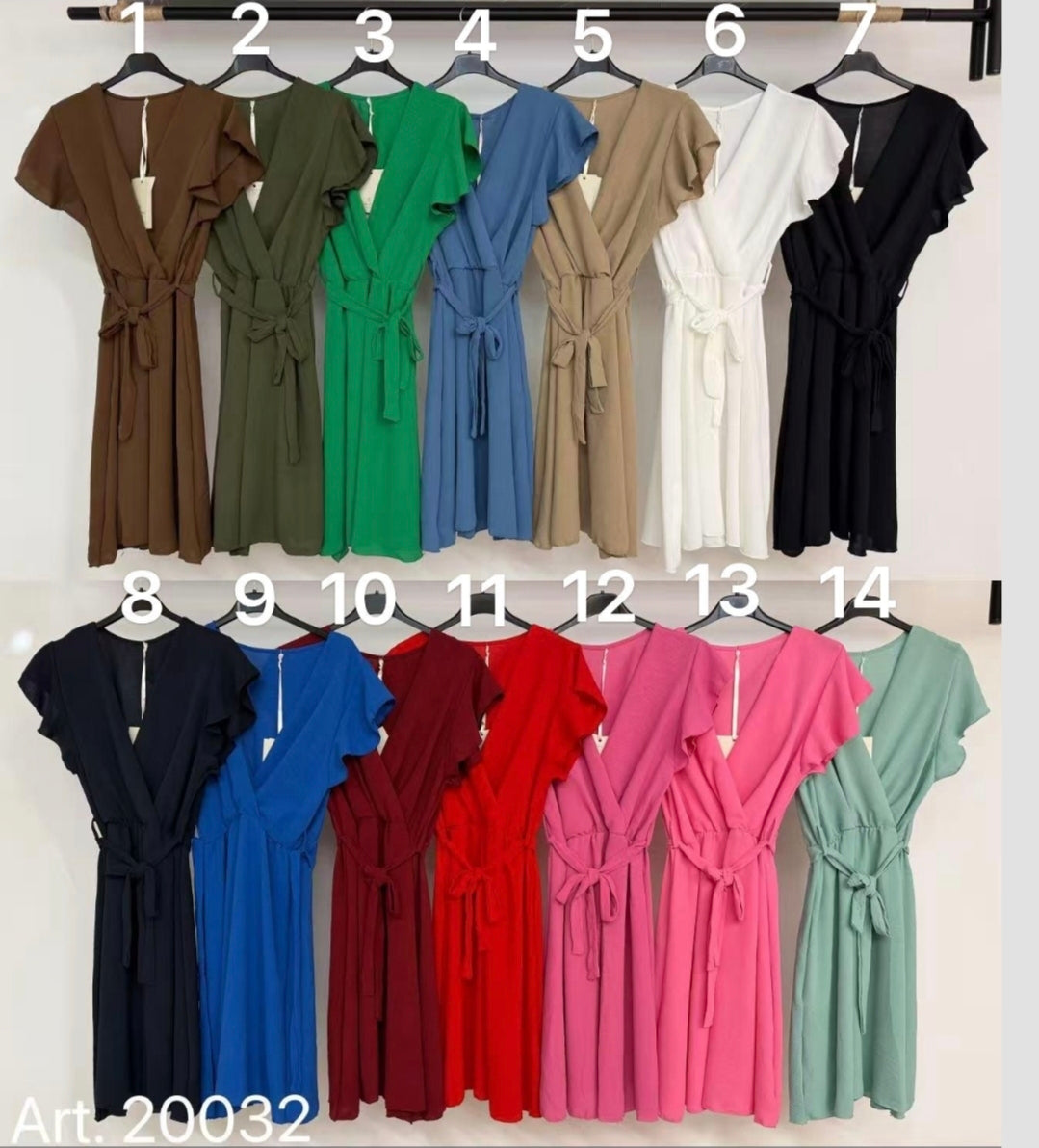 Kleid mit Gürtel Gr.42