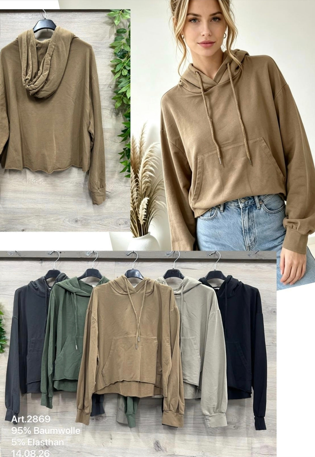 Lässiger Oversize Hoodie