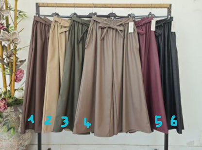 ❤️ Butterweiche Kunstleder Culotte ❤️ tolle Herbstfarben ❤️