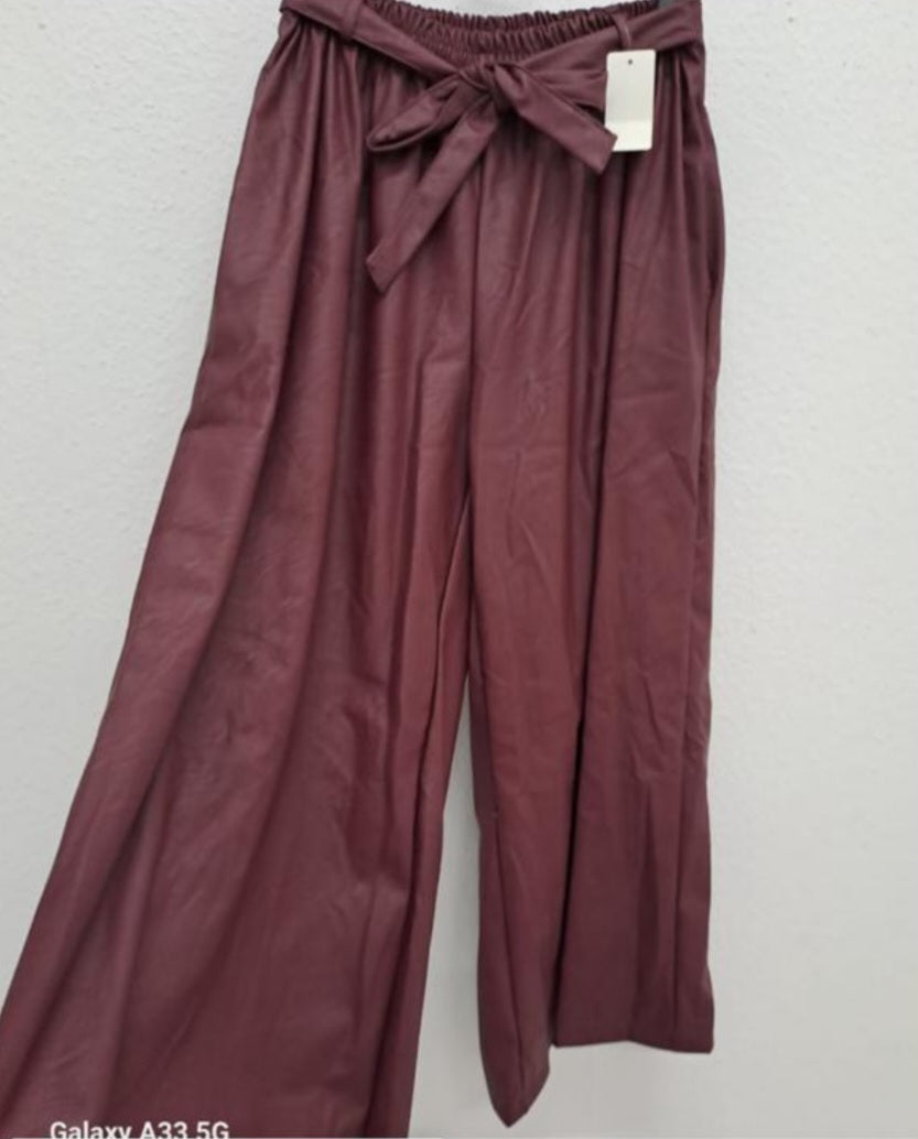 ❤️ Butterweiche Kunstleder Culotte ❤️ tolle Herbstfarben ❤️