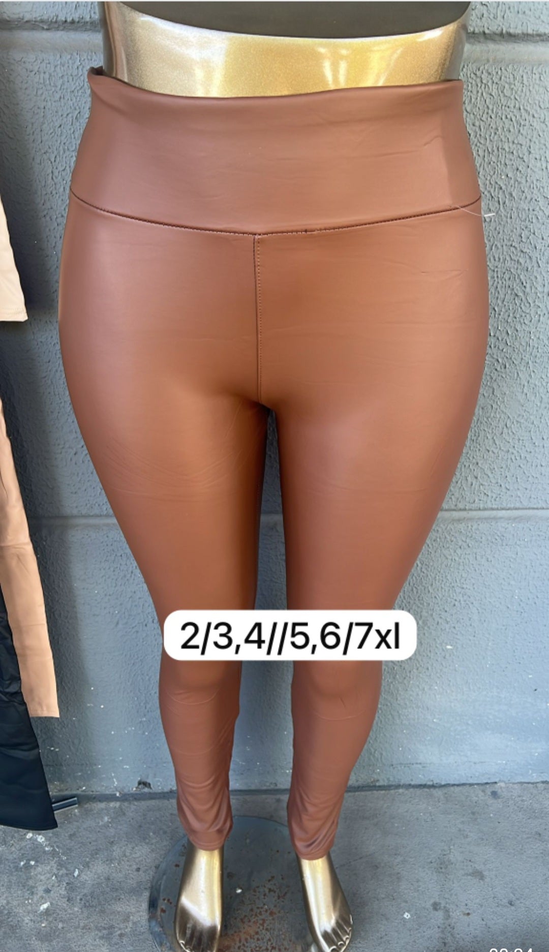 Kunstleder Leggings Jule