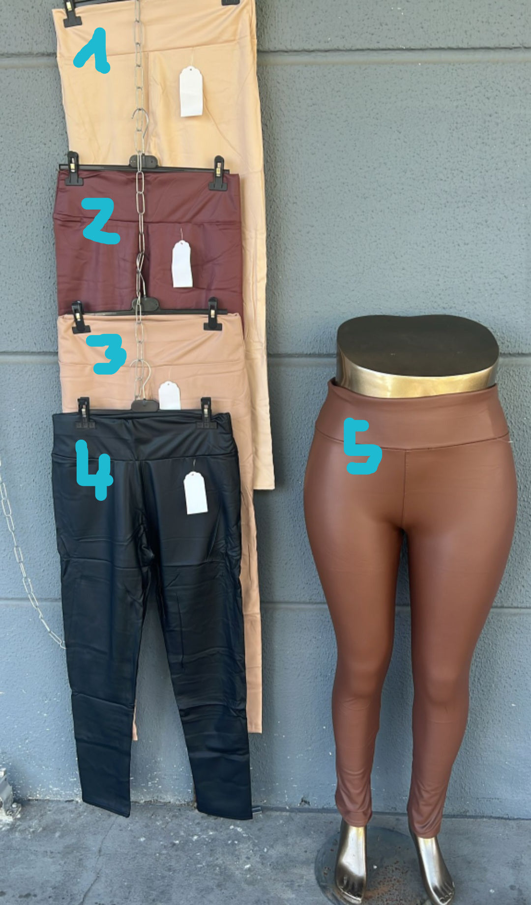 Kunstleder Leggings Jule