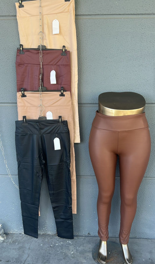 Kunstleder Leggings Jule