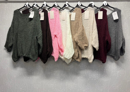 Grobstrick Pulli Selma