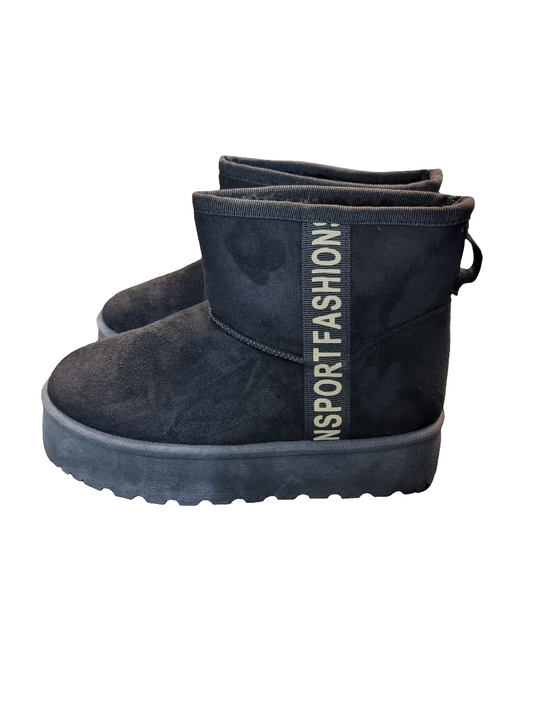 Plateau BOOTS "Fashionsport " schwarz