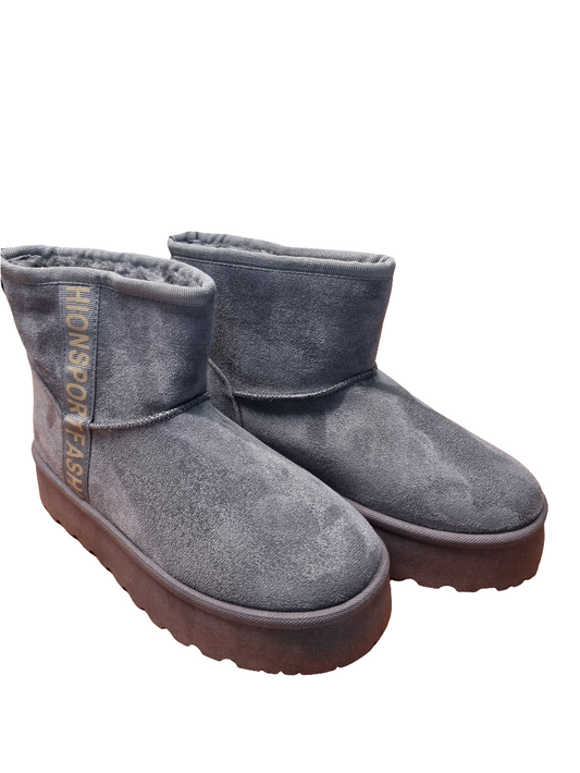 Plateau BOOTS "Fashionsport" grau