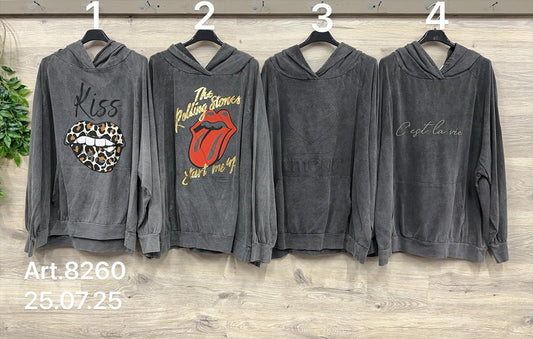 Kiss Sweatshirt 36-44