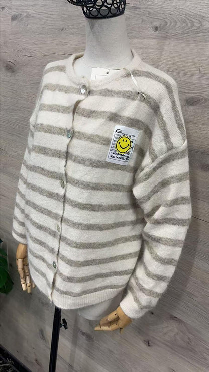 Smiley Strickjacke Lucy