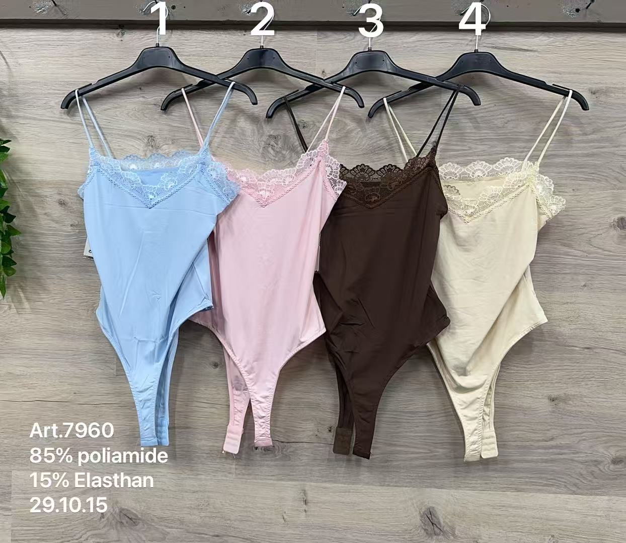 Body mit Spitzeneinatz Irina 36-42