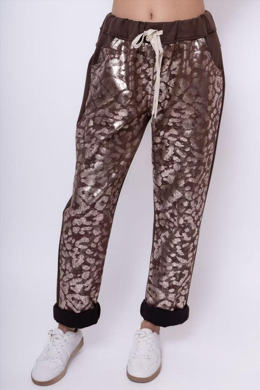 💥 Shiny Leo Hose Petra 36-44 💥 Butterstoff