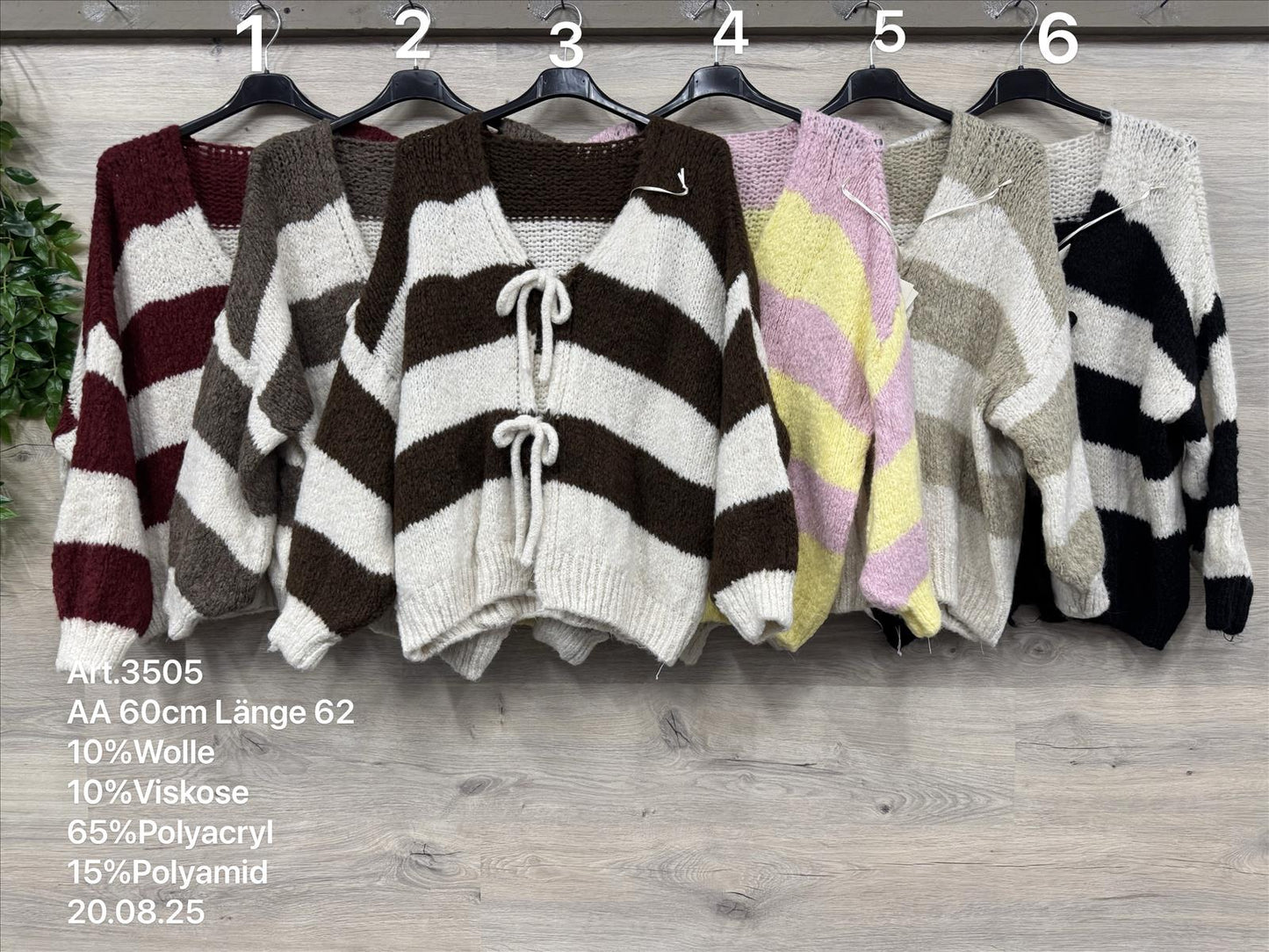 Bindejacke Stripes 36-44