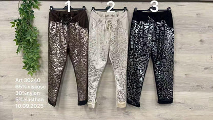 💥 Shiny Leo Hose Petra 36-44 💥 Butterstoff