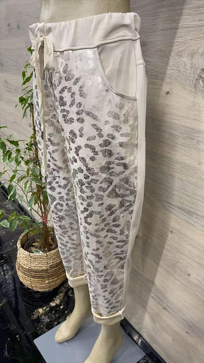 💥 Shiny Leo Hose Petra 36-44 💥 Butterstoff
