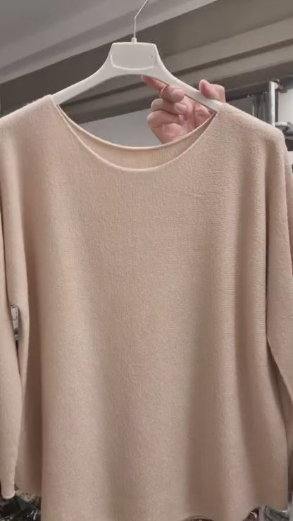 Rundhals Pulli in tollen Farben 36-42